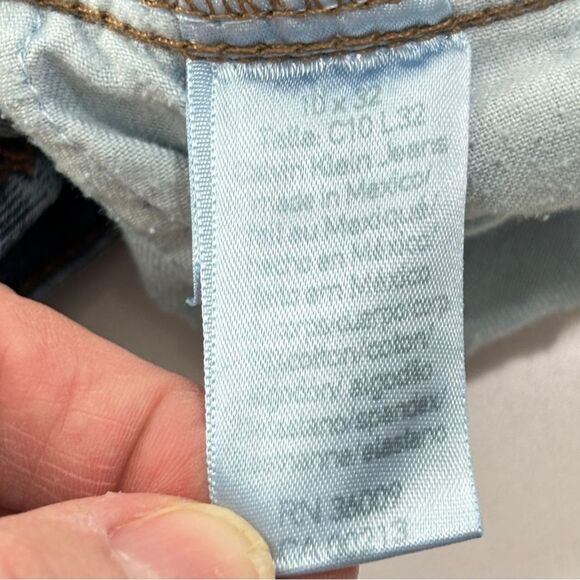 Calvin Klein | Medium Dark Wash Women’s Lean Bootcut Denim Blue Jeans Size 10 - Picture 15 of 16